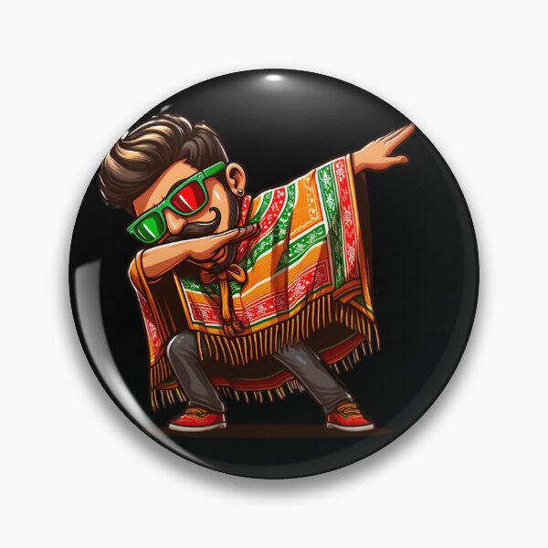 Item preview, Dabbing Mexican Poncho Cinco De Mayo designed and sold by Isabella ✔️ ✔️.