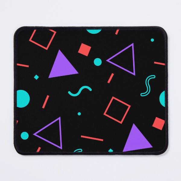 Item preview, 90s Retro Neon Purple Colorful Memphis Pattern  designed and sold by EvergreenMotifs.