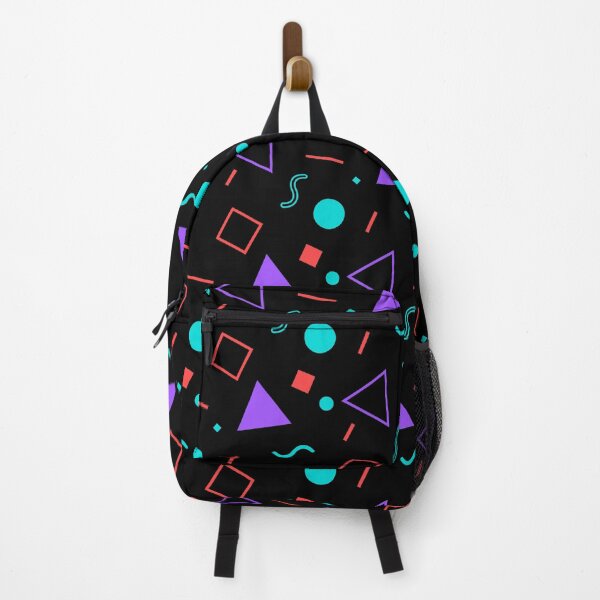 Item preview, 90s Retro Neon Purple Colorful Memphis Pattern  designed and sold by EvergreenMotifs.