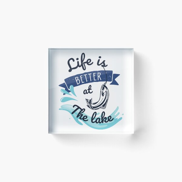 Item preview, Life is better when fishing designed and sold by ricky dean beck.