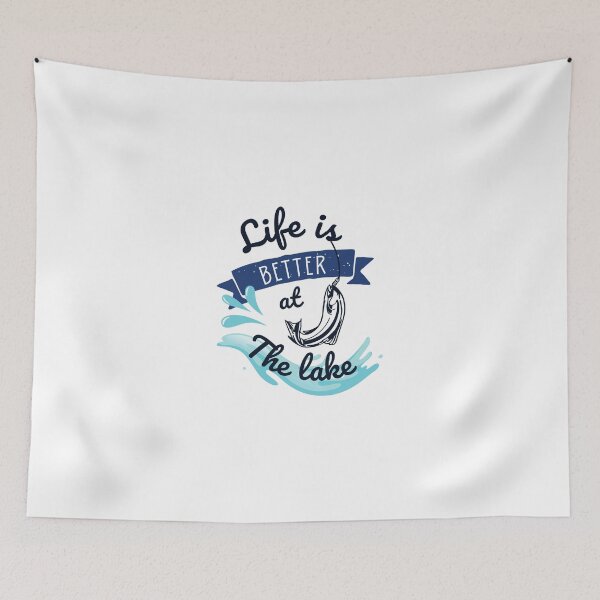 Item preview, Life is better when fishing designed and sold by ricky dean beck.