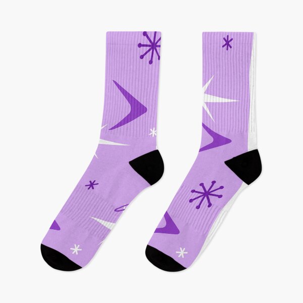 Item preview, 1950s Retro Art Boomerangs Lavender designed and sold by thepixelgarden.