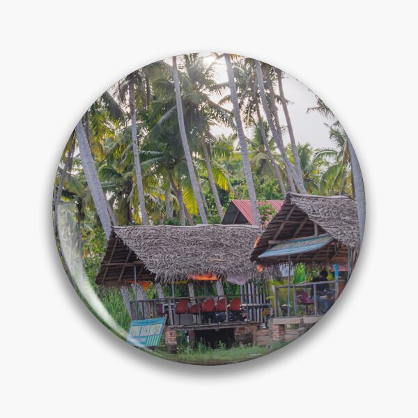 Item preview, Aruna Poovar Backwater Huts - Kerala India designed and sold by TonyCrehan.