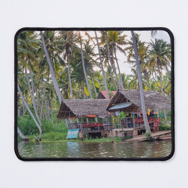 Item preview, Aruna Poovar Backwater Huts - Kerala India designed and sold by TonyCrehan.