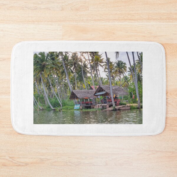 Item preview, Aruna Poovar Backwater Huts - Kerala India designed and sold by TonyCrehan.