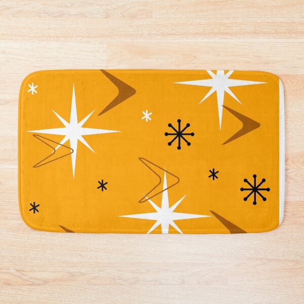 Item preview, 1950s Retro Art Boomerangs Orange designed and sold by thepixelgarden.