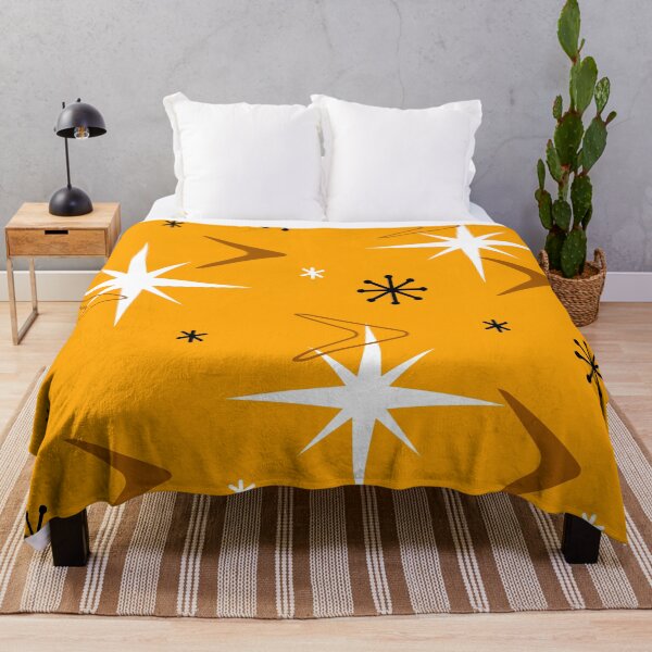 Item preview, 1950s Retro Art Boomerangs Orange designed and sold by thepixelgarden.
