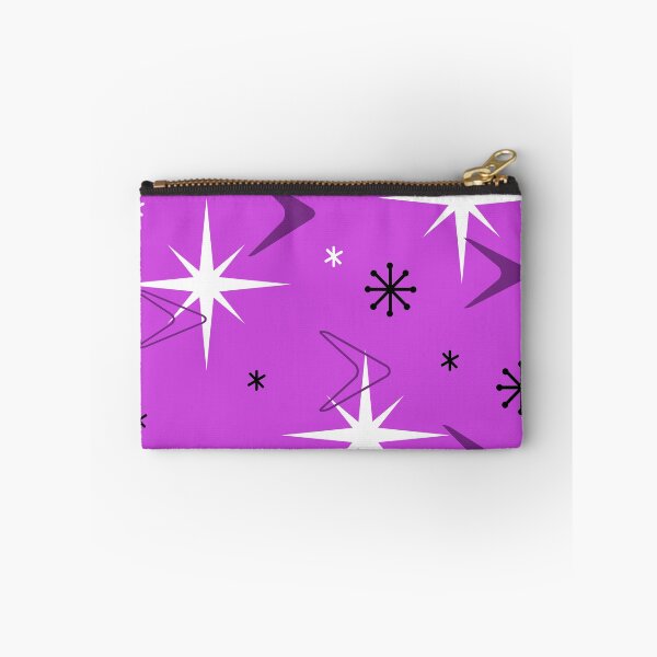 Item preview, 1950s Retro Art Boomerangs Purple designed and sold by thepixelgarden.