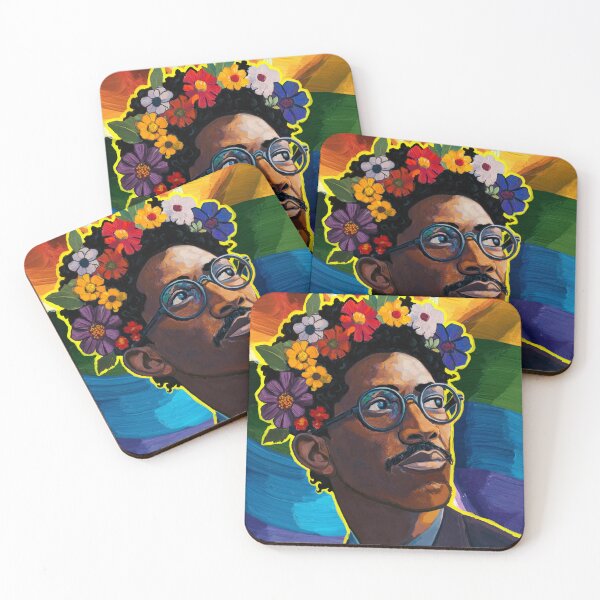 Item preview, Bayard Rustin For The People--Rainbow Pride designed and sold by QueerQPaints.