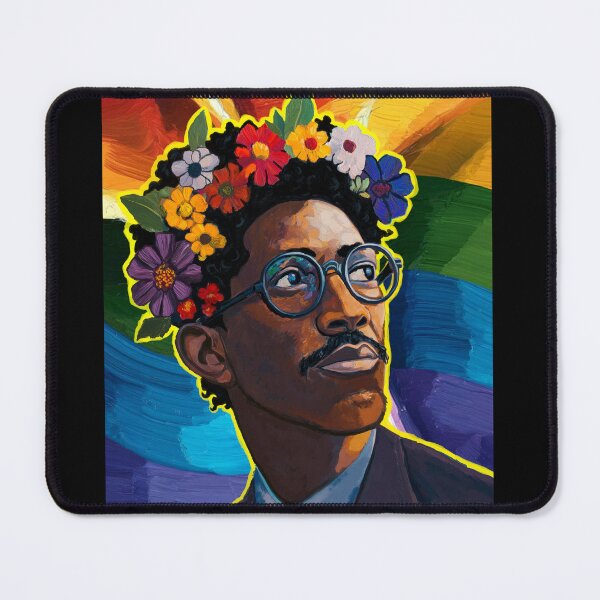 Item preview, Bayard Rustin For The People--Rainbow Pride designed and sold by QueerQPaints.