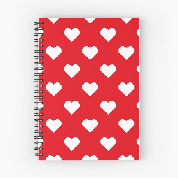 Item preview, 8-Bit Retro Pixel Heart Pattern Heart Outline Pattern designed and sold by RAWWR.