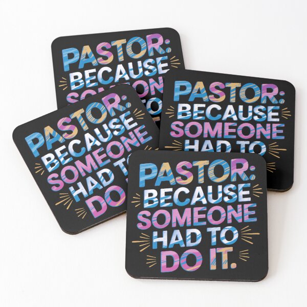 Item preview, Funny Pastor Gifts - Pastor because someone has to do it! designed and sold by Heritage Hive Studio.