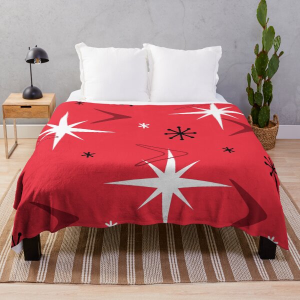 Item preview, 1950s Retro Art Boomerangs Red designed and sold by thepixelgarden.