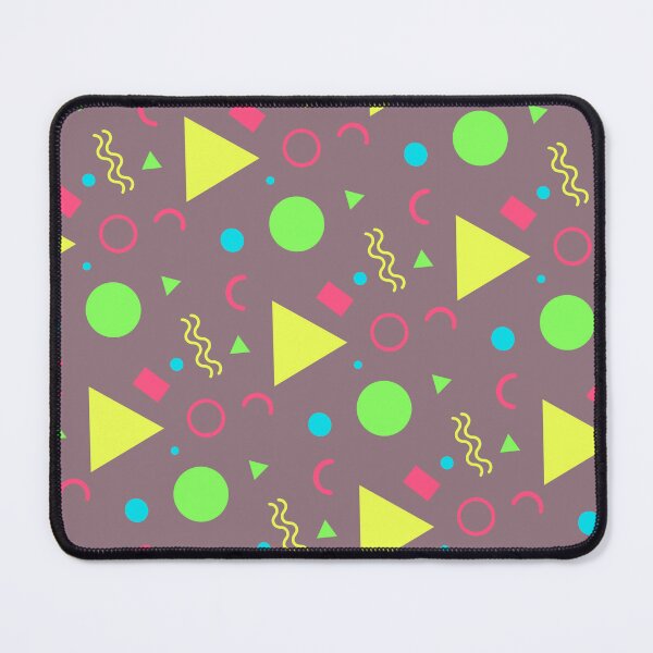 Item preview, Colorful Retro Geometry Memphis Vintage Party Pattern  designed and sold by EvergreenMotifs.