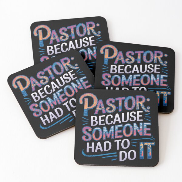 Item preview, Funny Pastor Gifts - Pastor because someone has to do it! designed and sold by Heritage Hive Studio.