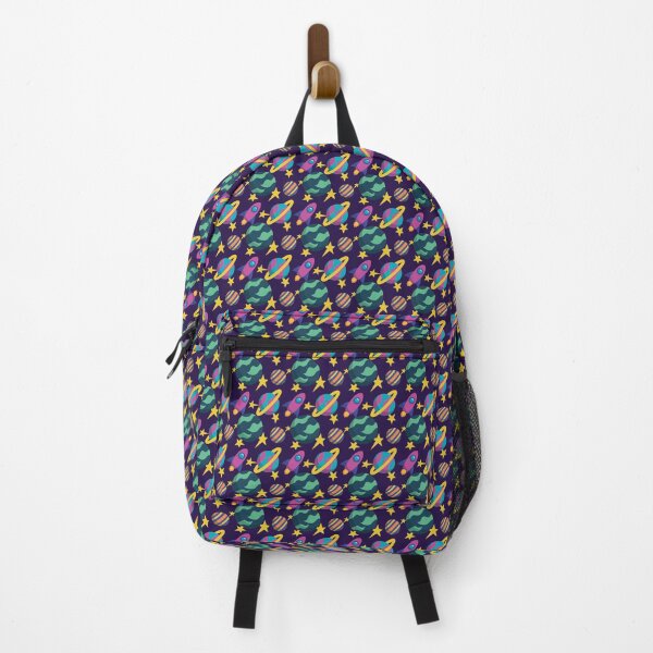 Item preview, Space Explorer Teal & Purple Pattern designed and sold by LeftNWrite.