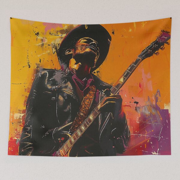 Item preview, Blues Man in the Groove designed and sold by Meyham-Designs.