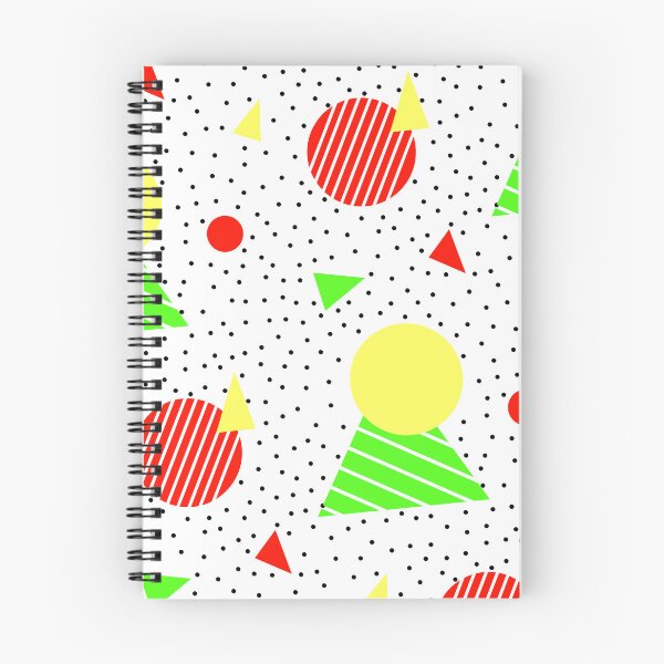 Item preview, Colorful Retro Geometry Memphis Vintage Party Pattern  designed and sold by EvergreenMotifs.