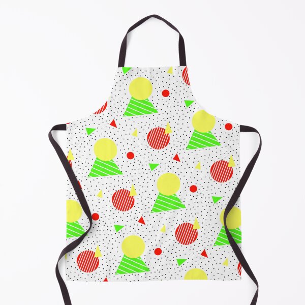 Item preview, Colorful Retro Geometry Memphis Vintage Party Pattern  designed and sold by EvergreenMotifs.