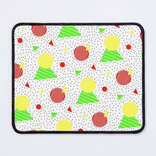 Item preview, Colorful Retro Geometry Memphis Vintage Party Pattern  designed and sold by EvergreenMotifs.