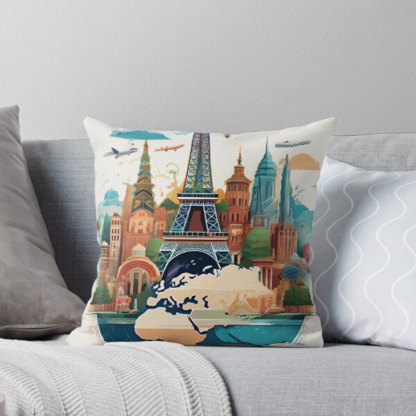 Item preview, Global Journeys: World Tourism Day designed and sold by bb-15artstudio.