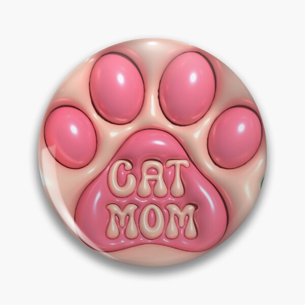 Item preview, Cat mom inflated puffy paws designed and sold by FatBirdie.
