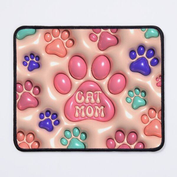 Item preview, Cat mom inflated puffy paws designed and sold by FatBirdie.