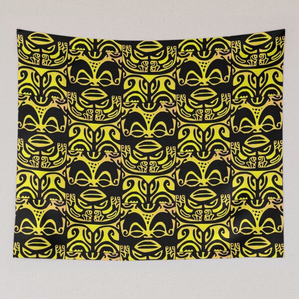 Item preview, TIKI KANE (sunset) designed and sold by Nesian-Tahiti.