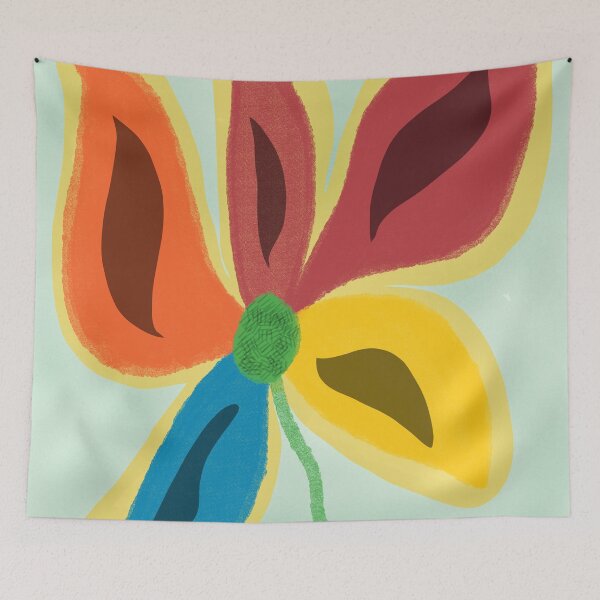 Item preview, Flower with different color designed and sold by Doodlehomeshop.