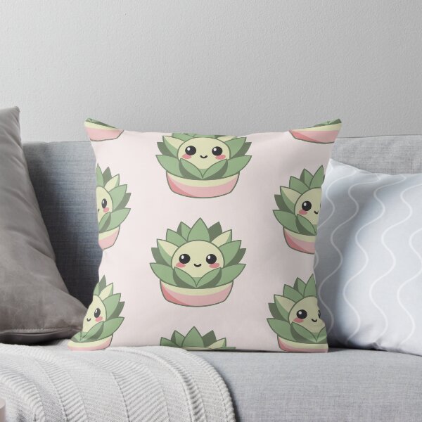 Item preview, cute pastel succulent plant designed and sold by rlav123.