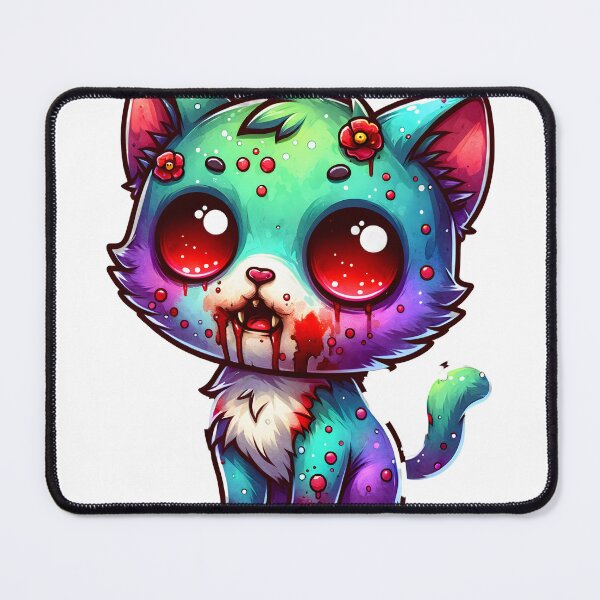 Item preview, Zombie Cat Sticker T-shirt designed and sold by Travelcases.