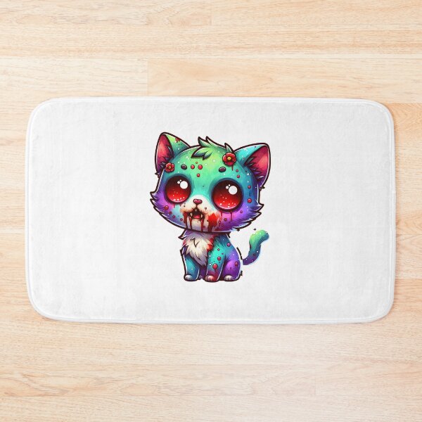 Item preview, Zombie Cat Sticker T-shirt designed and sold by Travelcases.