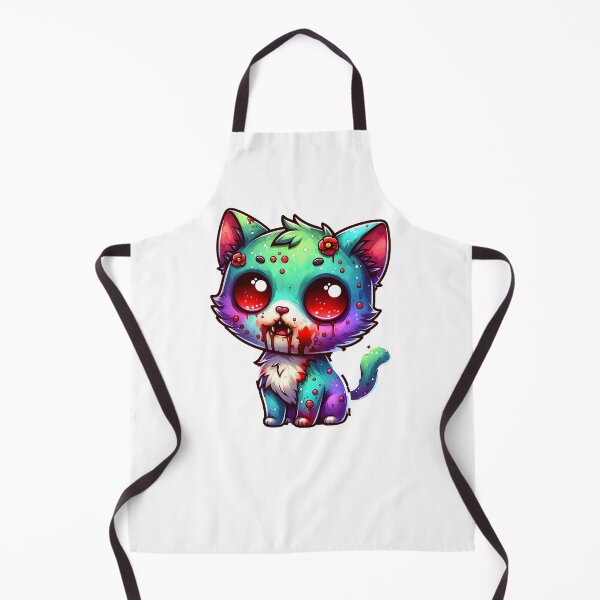 Item preview, Zombie Cat Sticker T-shirt designed and sold by Travelcases.