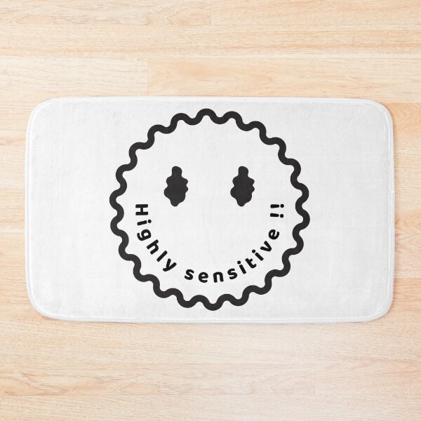 Item preview, Highly Sensitive wavy smile T-shirt  designed and sold by Akira-closet.