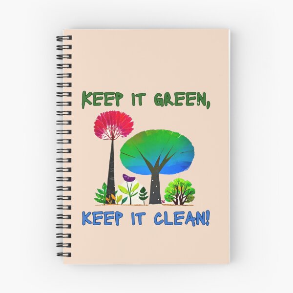 Item preview, Keep it green, keep it clean! designed and sold by AmuraLumina.