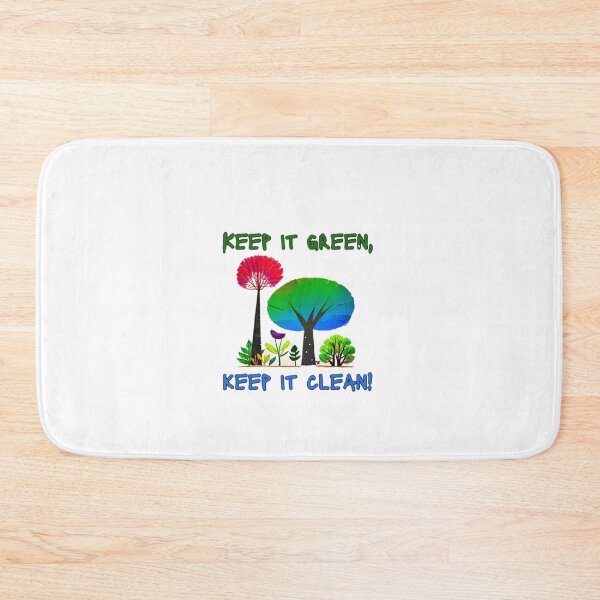 Item preview, Keep it green, keep it clean! designed and sold by AmuraLumina.