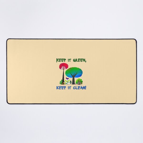 Item preview, Keep it green, keep it clean! designed and sold by AmuraLumina.