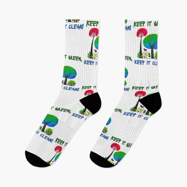 Item preview, Keep it green, keep it clean! designed and sold by AmuraLumina.