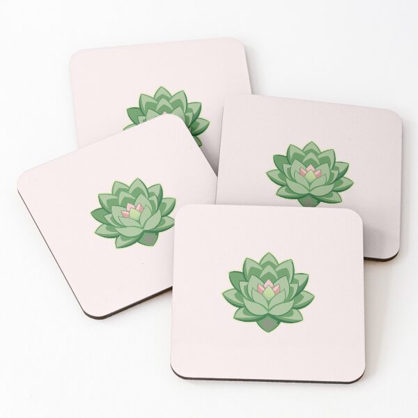 Item preview, cute succulent lotus plant designed and sold by rlav123.