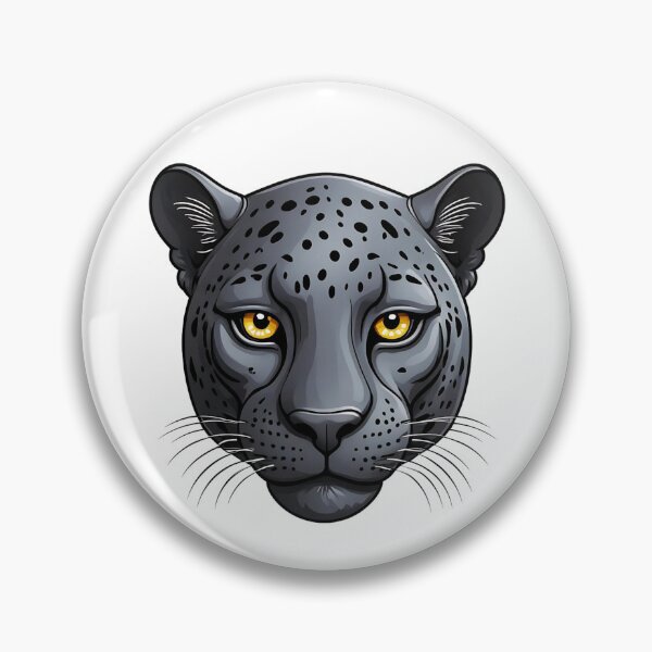 Item preview, Black Jaguar Face designed and sold by TheAnimalZ00.