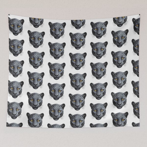 Item preview, Black Jaguar Face designed and sold by TheAnimalZ00.
