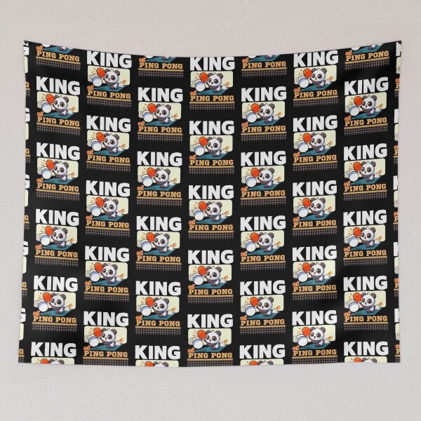 Item preview, King of ping pong, panda playing ping pong designed and sold by antcpjr682.