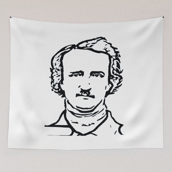 Item preview, Edgar Allan Poe designed and sold by Gentle40Winks.
