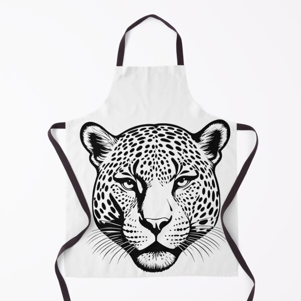 Item preview, Black And White Jaguar Face designed and sold by TheAnimalZ00.