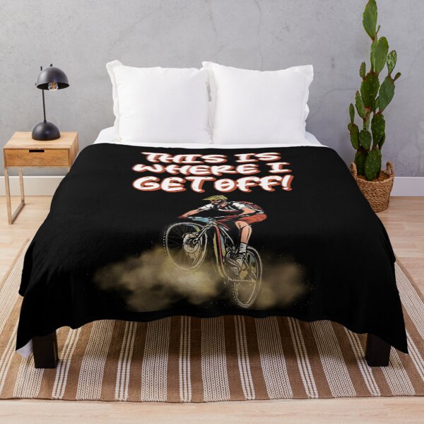 Item preview, This Is Where I Get Off! Mountain Biking Design designed and sold by signshirtz.