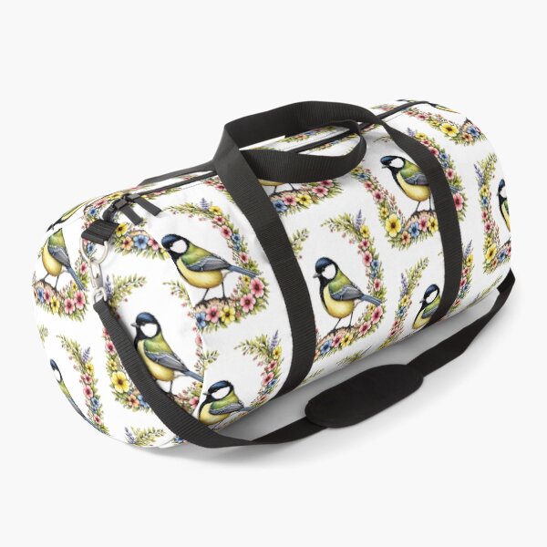 Item preview, Great Tit Bird And Flowers designed and sold by TheAnimalZ00.