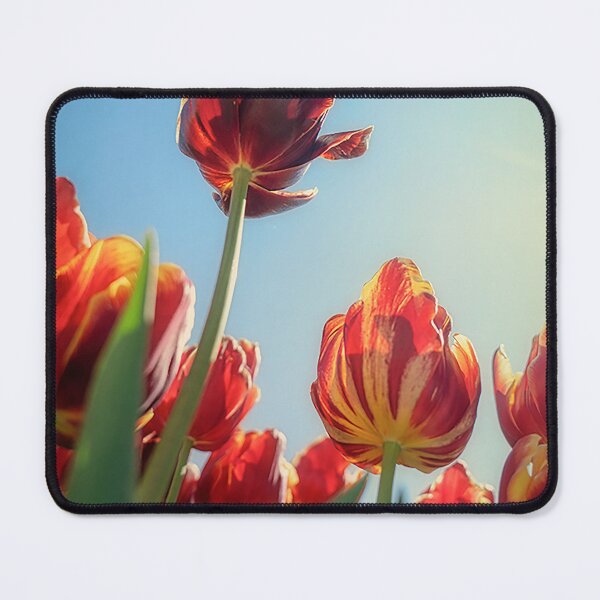 Item preview, Red and Gold Tulips designed and sold by yolanda.