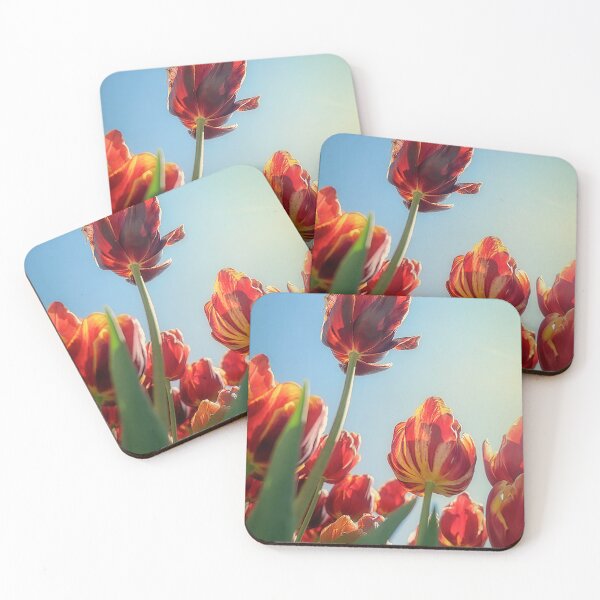 Item preview, Red and Gold Tulips designed and sold by yolanda.