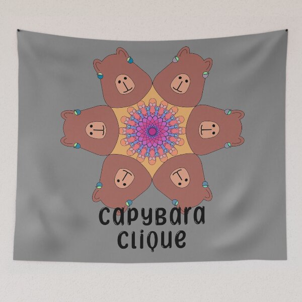 Item preview, Capybara clique designed and sold by CasaFortis.