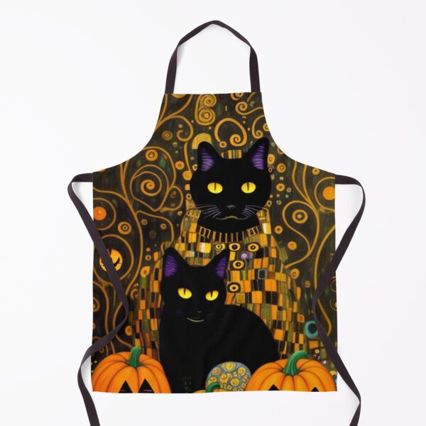 Item preview, Halloween Black Cat & Pumpkins designed and sold by TheDarkWardrobe.